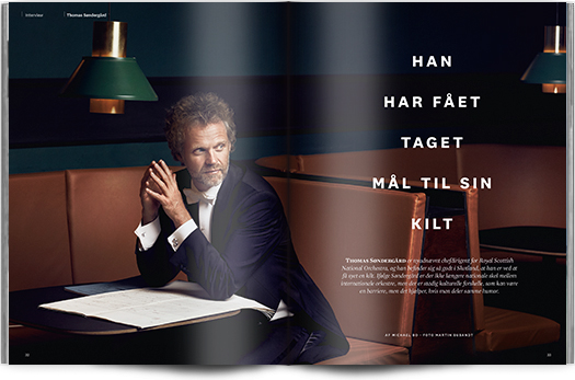 Han har fået taget mål til sin kilt | Interview Thomas Søndergård