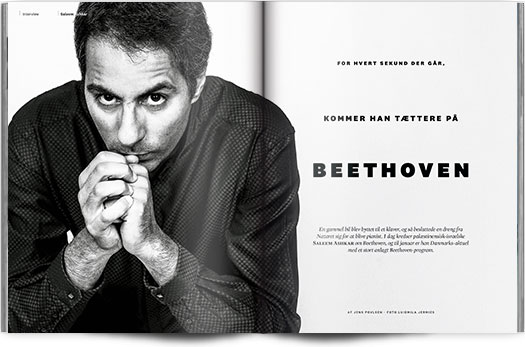 For hvert sekund der går kommer han tættere på Beethoven | Interview Saleem Ashkar | Magasinet KLASSISK