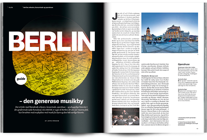 Berlin – den generøse musikby | Guide | Magasinet KLASSISK