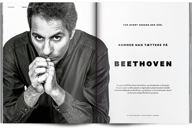 For hvert sekund der går kommer han tættere på Beethoven | Interview Saleem Ashkar | Magasinet KLASSISK