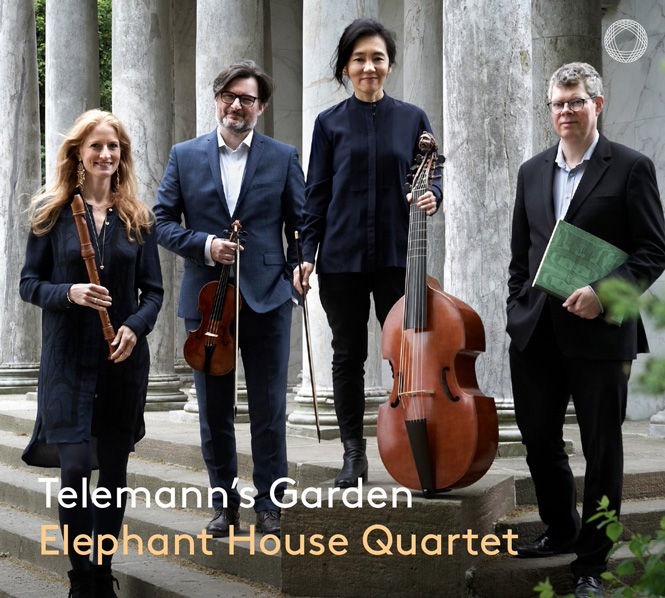 Elephant House Quartet: Telemanns Garden | Pentatone PTC5186749 | Magasinet KLASSISK