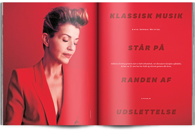 »Klassisk musik står på randen af udslettelse« | Interview Anne-Sophie Mutter | Magasinet KLASSISK