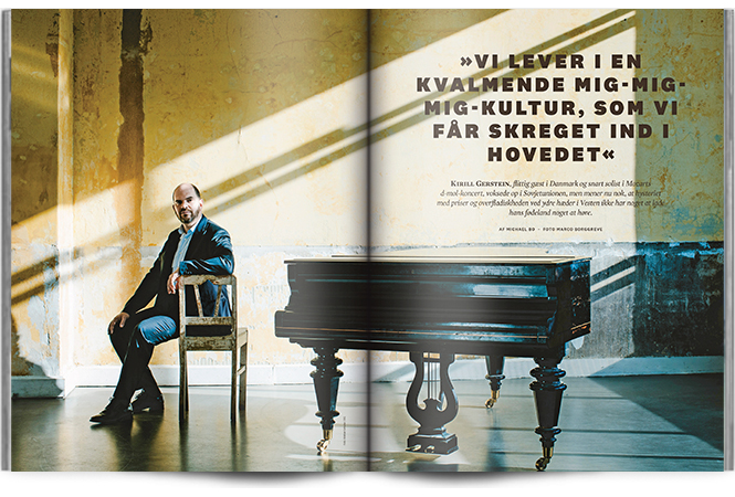 »Vi lever i en kvalmende mig-mig-mig-kultur, som vi får skreget ind i hovedet« | Interview Kirill Gerstein | Magasinet KLASSISK