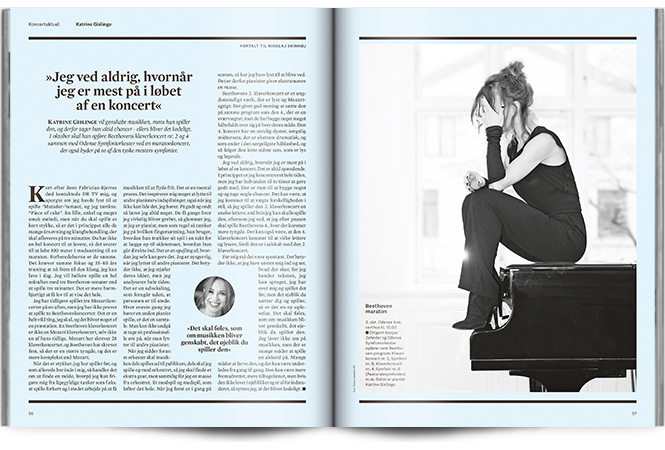 »Jeg er nysgerrig, når jeg lytter til andre pianister« | Interview Katrine Gislinge | Magasinet KLASSISK