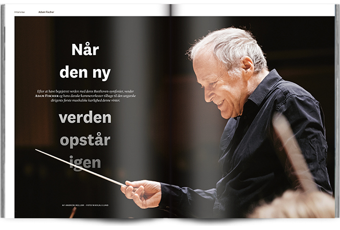 Når den ny verden opstår igen | Interview Adam Fischer | Magasinet KLASSISK