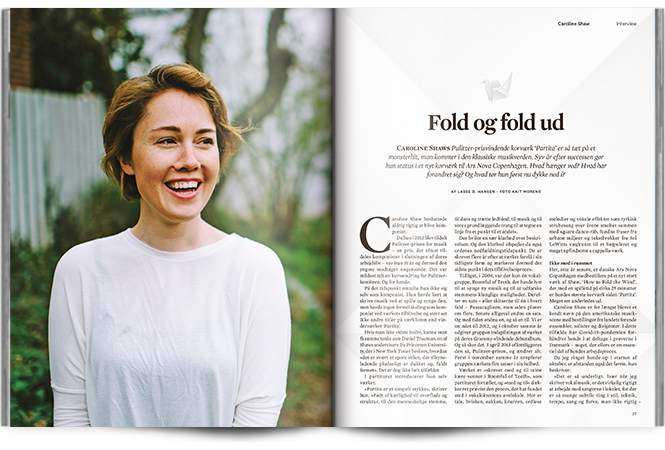 Fold og fold ud | Interview Caroline Shaw | Magasinet KLASSISK