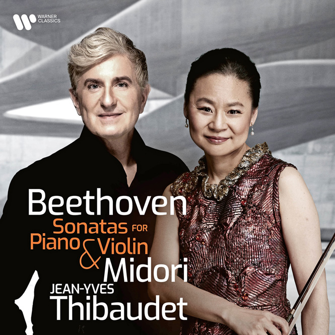 Beethoven: Violinsonater | Midori (violin), Jean-Yves Thibaudet (klaver) | Warner Classics 5419721536 | Magasinet KLASSISK