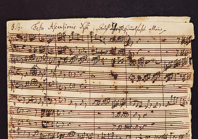 Sjælden Bach-autograf i hus i Oxford I Magasinet KLASSISK