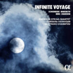 Infinite Voyage | Emerson String Quartet, Barbara Hannigan (sopran), Bertrand Chamayou (klaver) | ALPHA 1000 | Pladeanmeldelse | Magasinet KLASSISK