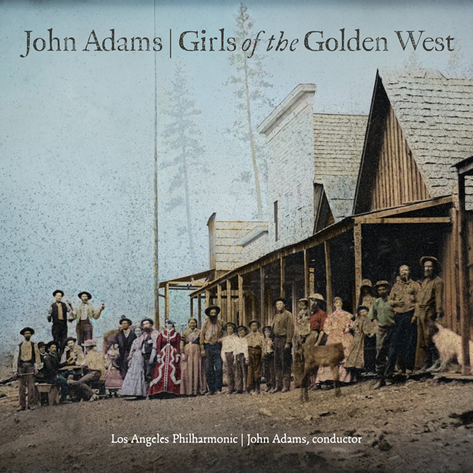 John Adams: Girls of the Golden West | Julia Bullock (sopran), Ryan McKinny (baryton), Davóne Tines (baryton), Hye Jung Lee (sopran), Daniela Mack (mezzosopran), Paul Appleby (tenor), Elliot Madore (baryton), Los Angeles Philharmonic Orchestra, dir. John Adams | Nonesuch 7559790049 | Pladenyt | Magasinet KLASSISK