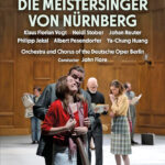 Wagner: Mestersangerne fra Nürnberg | Heidi Stober, Klaus Florian Vogt, Ya-Chung Huang, Philipp Jekal, Johan Reuter, Albert Pesendorfer, Deutsche Oper Berlin Chorus and Orchestra, dir. John Fiore, iscen. Jossi Wieler, Anna Viebrock og Sergio Morabito | Naxos 2110766-67 | Pladeanmeldelse | Magasinet KLASSISK