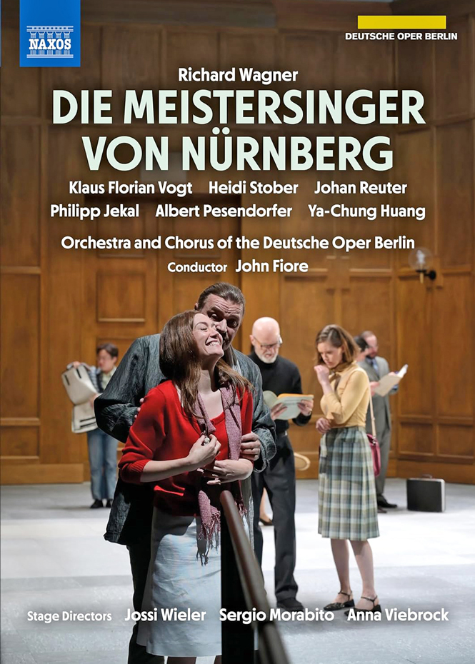 Wagner: Mestersangerne fra Nürnberg | Heidi Stober, Klaus Florian Vogt, Ya-Chung Huang, Philipp Jekal, Johan Reuter, Albert Pesendorfer, Deutsche Oper Berlin Chorus and Orchestra, dir. John Fiore, iscen. Jossi Wieler, Anna Viebrock og Sergio Morabito | Naxos 2110766-67 | Pladeanmeldelse | Magasinet KLASSISK