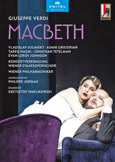 Verdi: Macbeth | Asmik Grigorian, Vladislav Sulimsky, Tareq Nazmi, Jonathan Tetelman, Evan LeRoy Johnson, Caterina Piva, Wiener Operaens kor, Wiener Filharmonikerne, dir. Philippe Jordan, iscen. Krzysztof Warlikowski | Unitel Editions 810608