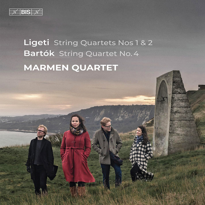 György Ligeti: Strygekvartet nr. 1 & 2; Béla Bartók: Strygekvartet nr. 4 | Marmen Quartet | BIS 2693 | Pladenyt | Magasinet KLASSISK
