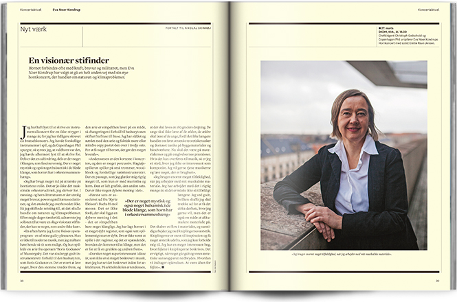 En visionær stifinder | Interview Eva Noer Kondrup | Magasinet KLASSISK