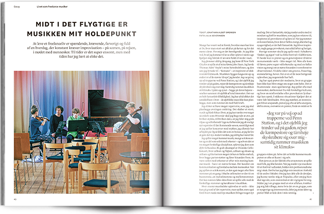 Midt i det flygtige er musikken mit holdepunkt | Essay Jonathan Algot Swensen | Magasinet KLASSISK