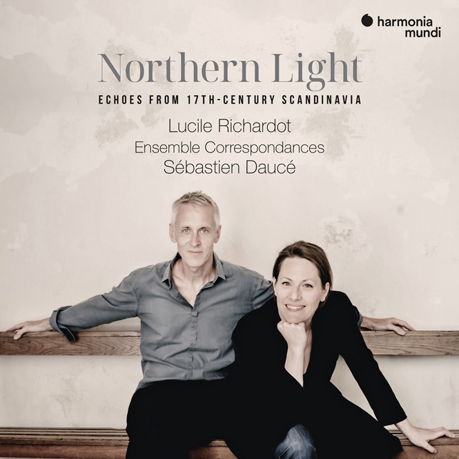 Northern Light. Echoes From 17th-Century Scandinavia | Lucile Richardot (alt), Ensemble Correspondances, dir. Sébastien Daucé | Harmonia Mundi HMM905368 | Pladenyt | Magasinet KLASSISK