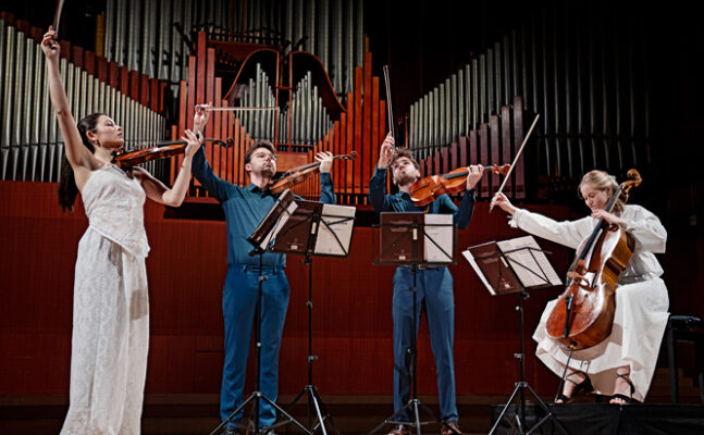 NOVO Quartet optaget i BBC's ansete talentprogram | Magasinet KLASSISK