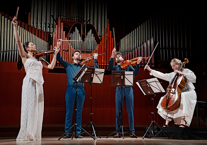 NOVO Quartet optaget i BBC's ansete talentprogram | Magasinet KLASSISK