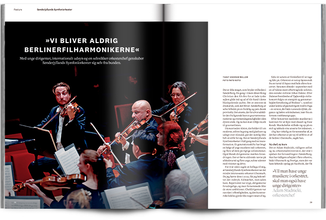 »Vi bliver aldrig Berlinerfilharmonikerne« | Feature Sønderjylland Symfoniorkester | Magasinet KLASSISK