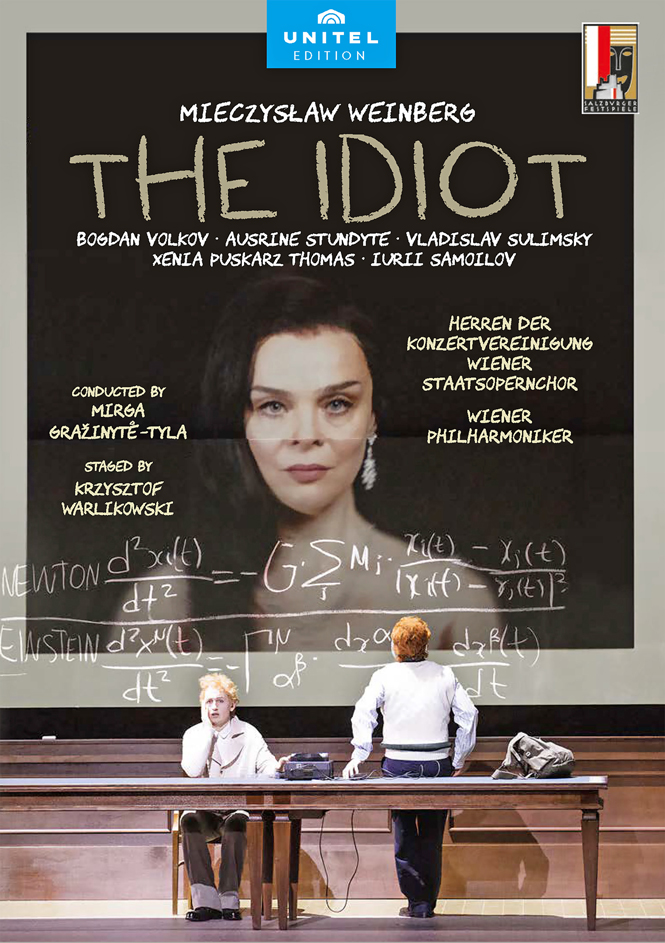 Weinberg: The Idiot | Bogdan Volkov, Aušrinė Stundytė, Vladislav Sulimsky, Iurii Samoilov, Xenia Puskarz Thomas, Wiener Filharmonikerne, Mirga Gražinytė-Tyla (dir.), Krzysztof Warlikowski (iscen.) | Unitel Editions 811408 [DVD] | Pladeanmeldelse | Magasinet KLASSISK