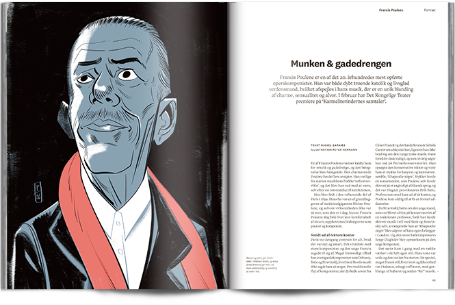 Munken & gadedrengen | Portræt Francis Poulenc | Magasinet KLASSISK