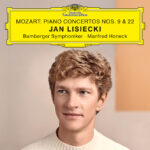 Mozart: Klaverkoncert nr. 9 & 22 Jan Lisiecki (klaver), Bamberger Symphoniker, Manfred Honeck (dir.) | DG 4868410 [CD] | Magasinet KLASSISK