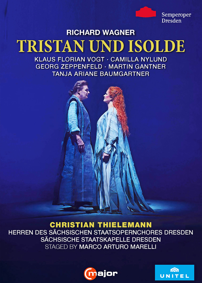 Wagner: Tristan und Isolde Klaus Florian Vogt, Camilla Nylund, Tanja Ariane Baumgartner, Martin Gantner, Georg Zeppenfeld, Sächsische Staatskapelle Dresden, Staatsopernchor Dresden, Christian Thielemann (dir.), Marco Arturo Marelli (iscen.) | C Major 770708 [DVD] | Magasinet KLASSISK