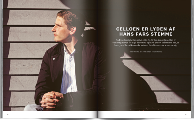 Celloen er lyden af hans fars stemme | Interview Andreas Brantelid | Magasinet KLASSISK