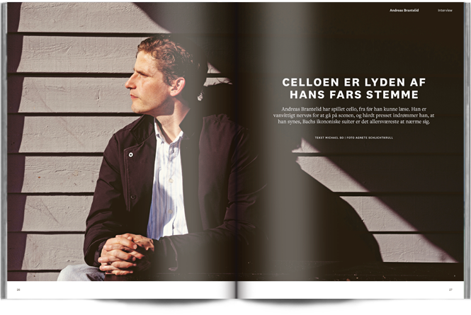 Celloen er lyden af hans fars stemme | Interview Andreas Brantelid | Magasinet KLASSISK